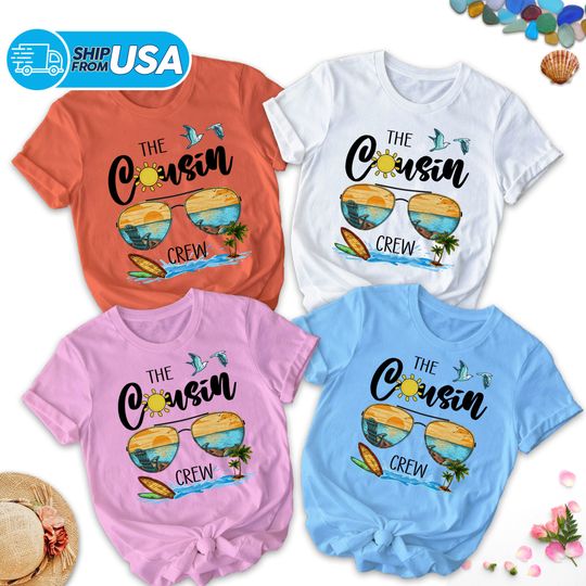 The Cousin Crew Shirt, Funny Cousin Crew Matching Family Shirt