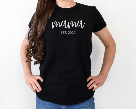 Mama Est Shirt, Mother's Day Gift, Cool Mom Gift