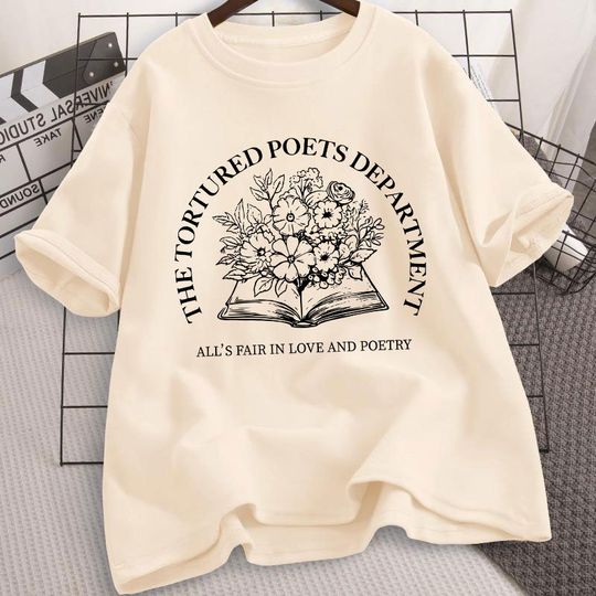 The Tortured Poets Department Shirt, Pure Cotton, taylor version Fan Tee