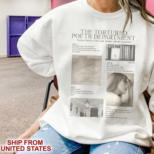 Unisex The Tortured Poets Department Gildan Shirt| TS New Album Gildan Sweatshirt
