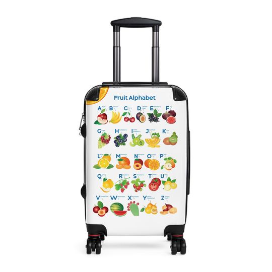 Fruits Alphabet Suitcase