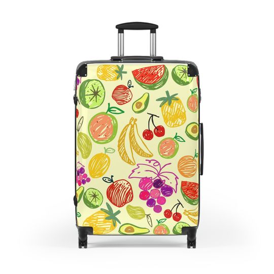 Fruit Avocado Banana Nutritionist Dietician Carryon, Medium or Large Hardcase Luggage