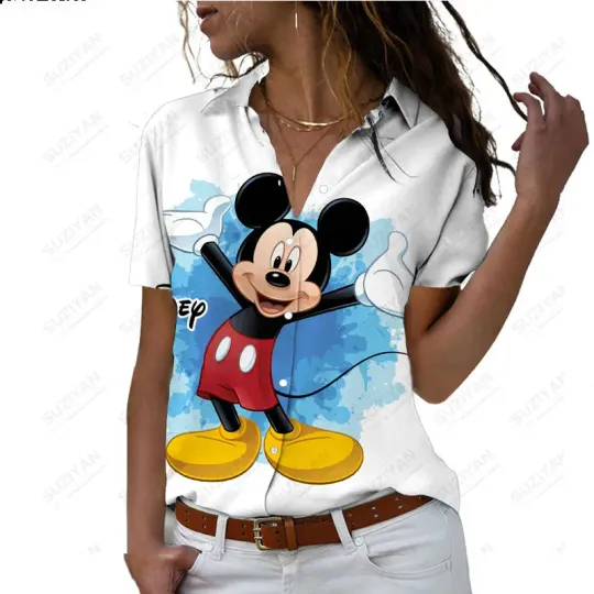 Disney Happy Mickey Hawaiian Shirt