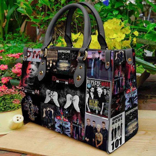 Depeche Mode Leather Handbag, Women's Merch