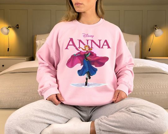 Vintage Frozen Shirt, Princess Anna Sweatshirt, Princess Anna Shirt, Princess Kid Shirt, Disney Princess Shirt.