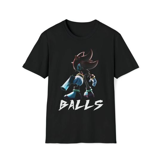 Balls Shadow the Hedgehog Sonic Funny Meme Shirt
