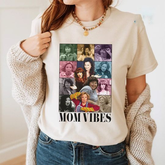 90s Mom Vibes T-shirt, 90's Vibes T-Shirt, Era Fashion 90's