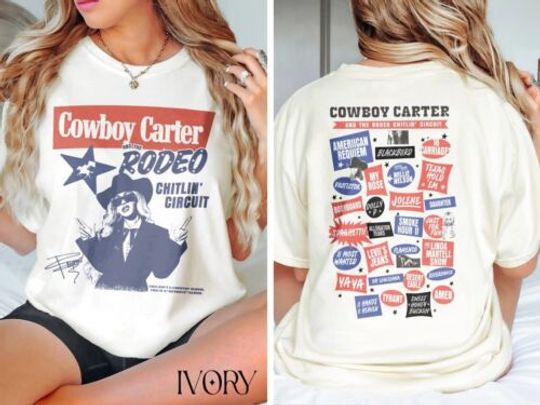 Beyonce Cowboy Carter Double Sided Shirt