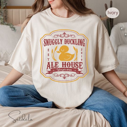 Disney Snuggly Duckling Ale House Shirt, Tangled Rapunzel Shirt