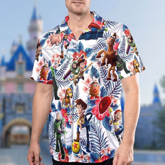 Toy Cowboy 3D All Over Print Shirt, Cowboy And Friends Hawaii