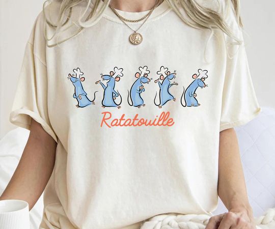 Disney Ratatouille Emotions Of Remy T-Shirt