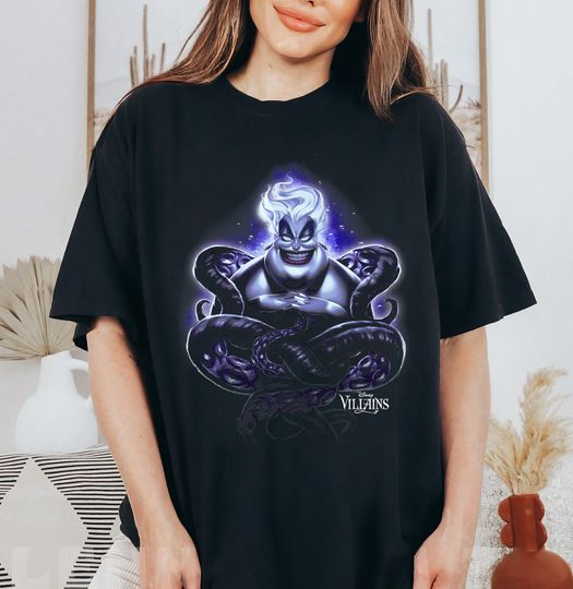 Disney Villains Ursula Dark Portrait Shirt