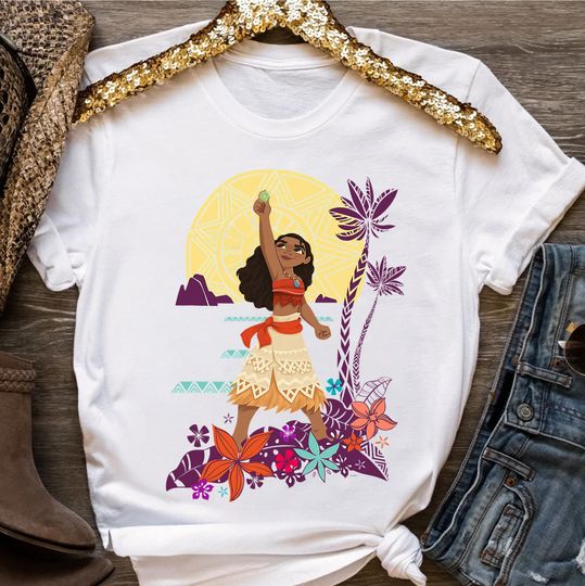 Disney Princess Moana of Te Fiti Shirt, Magic Kingdom WDW Holiday Trip Unisex T-shirt