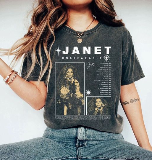 Janet Jackson Together Again Tour Tshirt,Janet Jackson Graphic Shirt , Janet Jackson Tour Merch, Janet Jackson Fan Gifts T-Shirt