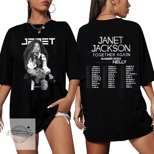 2024 Tour Janet Jackson Together Again Shirt