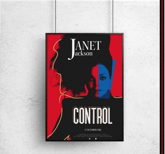 Janet Jackson - CONTROL Original Poster