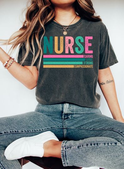 Retro Nurse Shirts, RN Shirts, Nurses Superhero, Nurse Week