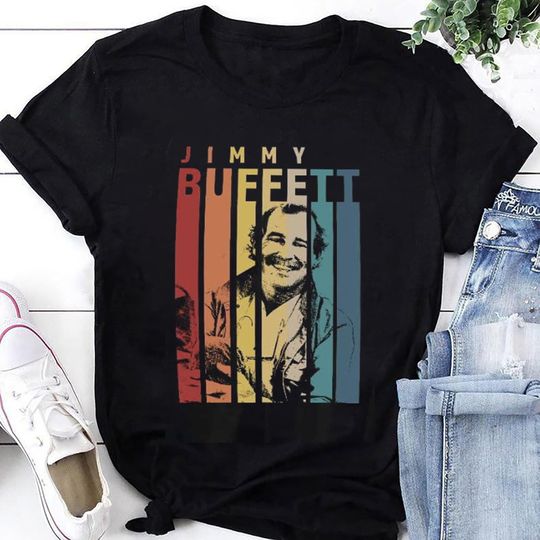 90s Vintage Jimmy Buffett T-Shirt, Jimmy Buffett T-Shirt, In Memory Of Jimmy Buffett Shirt, R.I.P Jimmy Buffet Fan Gift T-Shirt