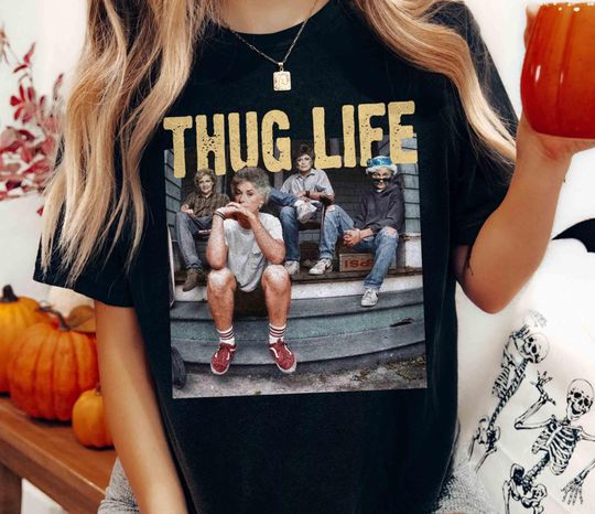 Retro Thug Life Stay Golden Shirt, The Stay Golden Fan Shirt
