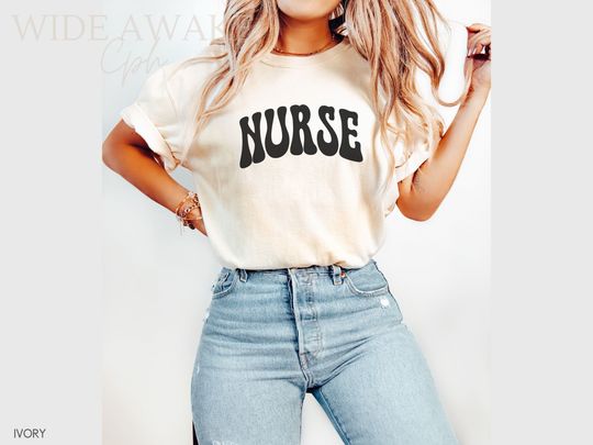 Nurse Comfort Colors Shirt, New Nurse T-shirt, Nurse Gift, Nurse Graduate Gift