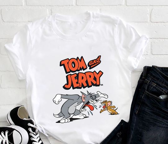 Tom And Jerry Throwback T-Shirt, Tom And Jerry Shirt Fan Gifts, Tom And Jerry Cartoon Network Shirt, Tom And Jerry Vintage Shirt
