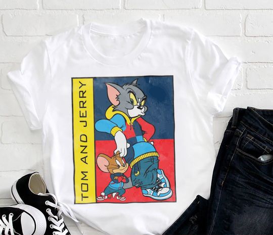 Tom And Jerry Graphic T-Shirt, Tom And Jerry Shirt Fan Gifts, Tom And Jerry Cartoon Network Shirt, Tom And Jerry Vintage Shirt