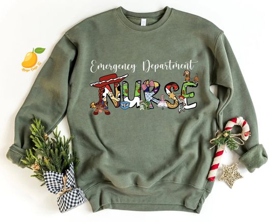 Nurse Toy Story Sweatshirt, Funny Nurse Sweatshirt