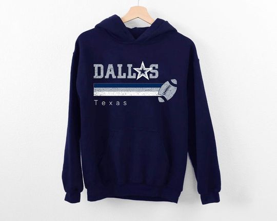 Classic Dallas Football Hoodie, Dallas Football Vintage Team , Texas American Football Hoodie, Unisex Hoodie