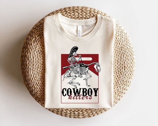 Cowboy Killer Graphic Tee , Cowboy Killer Shirt, Cowboy Killer T-shirt, Cowgirl Shirt, Retro Shirt, Country Shirt, Cowboy Shirt, Rodeo Shirt