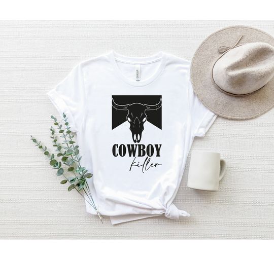 Cowboy Killer T-Shirt, Country Shirt, Western Shirt,  Country Girl, Vintage Tee, Cowgirl Shirt,  Country Girl Tee, Vintage Shirt, Cowboy Tee
