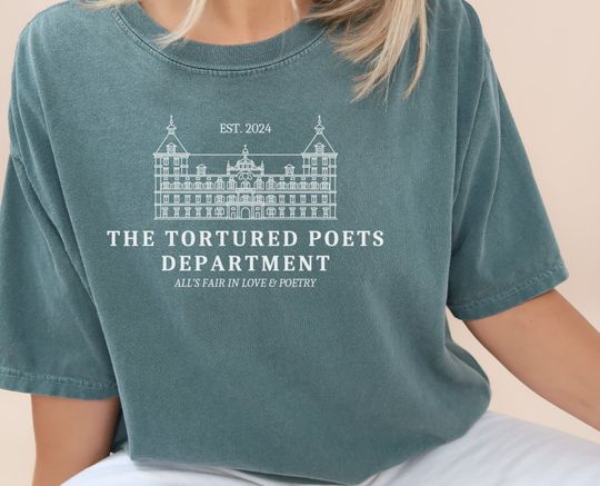 Comfort Colors The Tortured Poets Department Shirt, Taylor New Album Merch