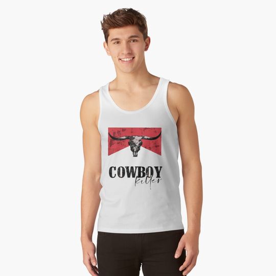 Cowboy Killer , Country Hoodie, Western Shirt, Southern Shirt, Country Girl, Boho Shirt, Cowgirl Sweatshirt Tank Top