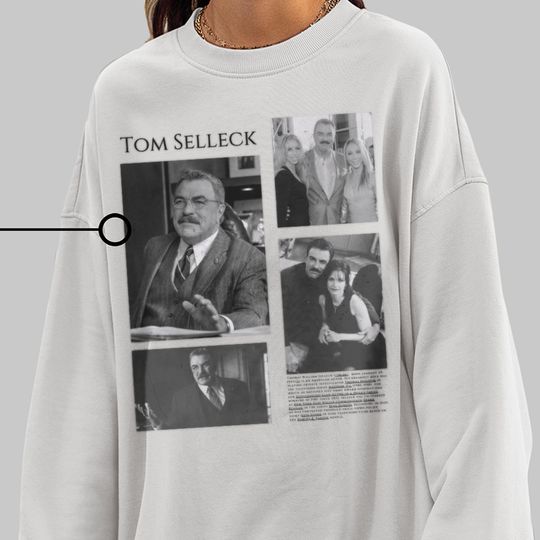 Vintage Tom Selleck Sweatshirt, Mother's Day Gift for Women and Men