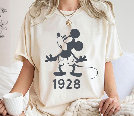 Retro Mickey Mouse 1928 Disney T-shirt