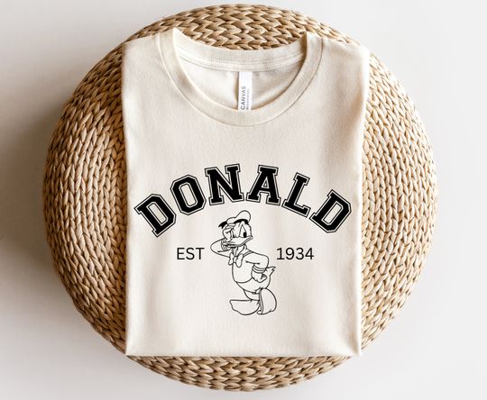 Donald Duck Shirt, Vintage Donald Duck Shirt, Disney Shirt, Disneyland Shirt