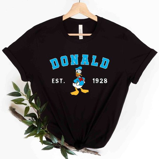 Donald Est 1928 Shirt, Donald Duck Cute Tee, Disney Characters Fan Apparel