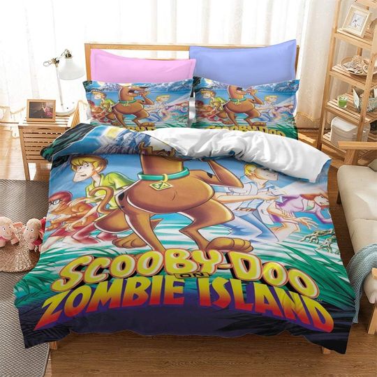 FRECASA Scooby Doo Bedding Set Scooby Bedding Set