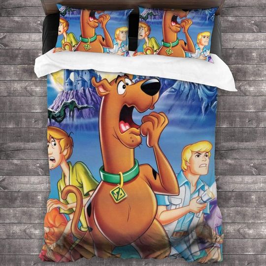 HESLOM MOO Scooby-Doo Queen Bedding Sets