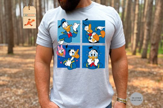 Disney Donald Moods T-Shirt, Cute Donald Emotions Donald Duck Shirt