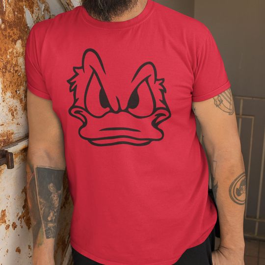 Donald Duck Angry Face T-Shirt, Funny Donald Duck Tee, Disney Family T-Shirt