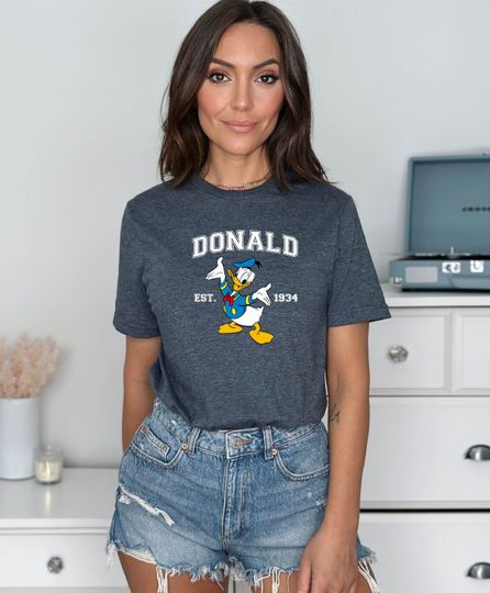 90s Donald Duck Shirt, Disney Mickey and Friends Grumpy Duck Matching Tee