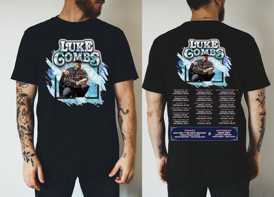 Lukee Comb EST 1990 T Shirt, Concert Shirt