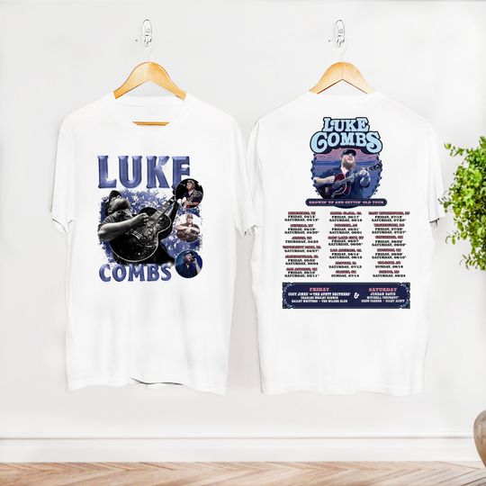Graphic Lukee Comb Shirt, Lukee Comb 2024 Tour