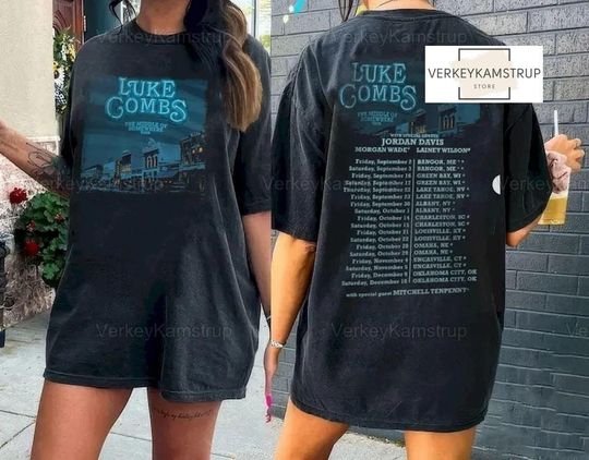 Lukee Comb 2024 Tour Shirt, Country Music Shirt
