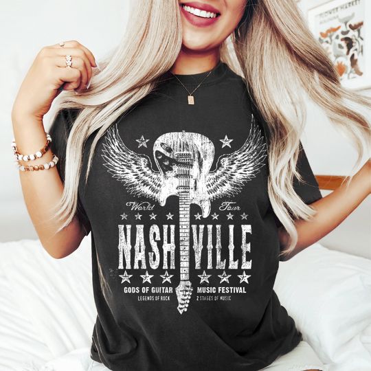 Nashville shirt, Vintage Inspired T-shirt, Unisex Tee