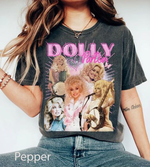 Vintage Dolly Parton Country Music Fan Nashville Shirt