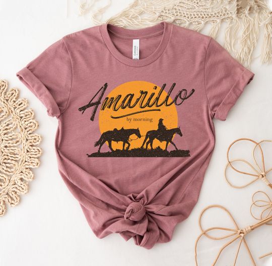 Amarillo By Morning T-shirt, Country Music Shirt