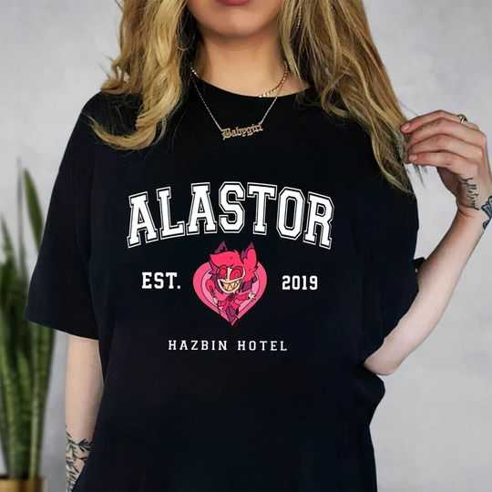 Alastor Hazbin Hotel Shirt, Charlie Morningstar Characters