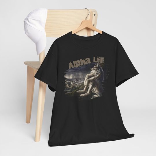 Alpha Wolf meme Unisex T-shirt, Trend T-shirt