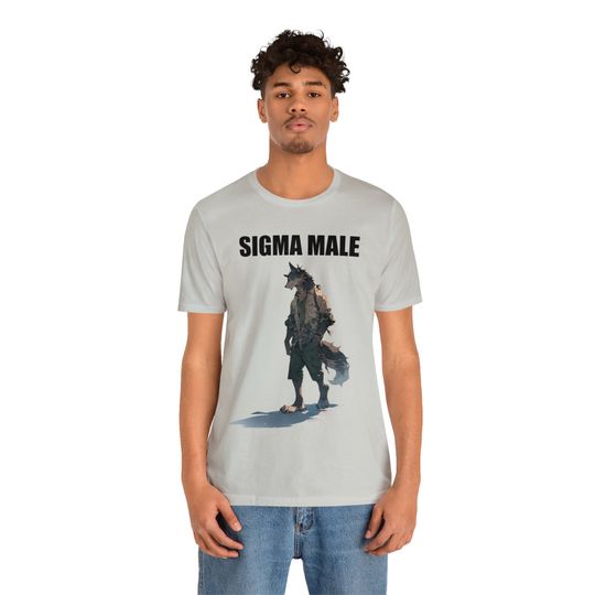 Sigma Wolf meme Unisex T-shirt, Trend T-shirt